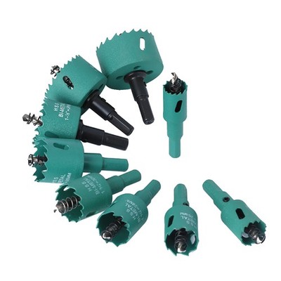16mm - 200mm Bi Metal Hole Saw Drill Bit Arbor Pilot for Metal Wood Plastic