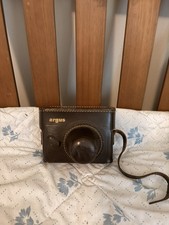 VINTAGE Argus C3 Matchmatic 35mm Film Camera with Original Leather Case Untested