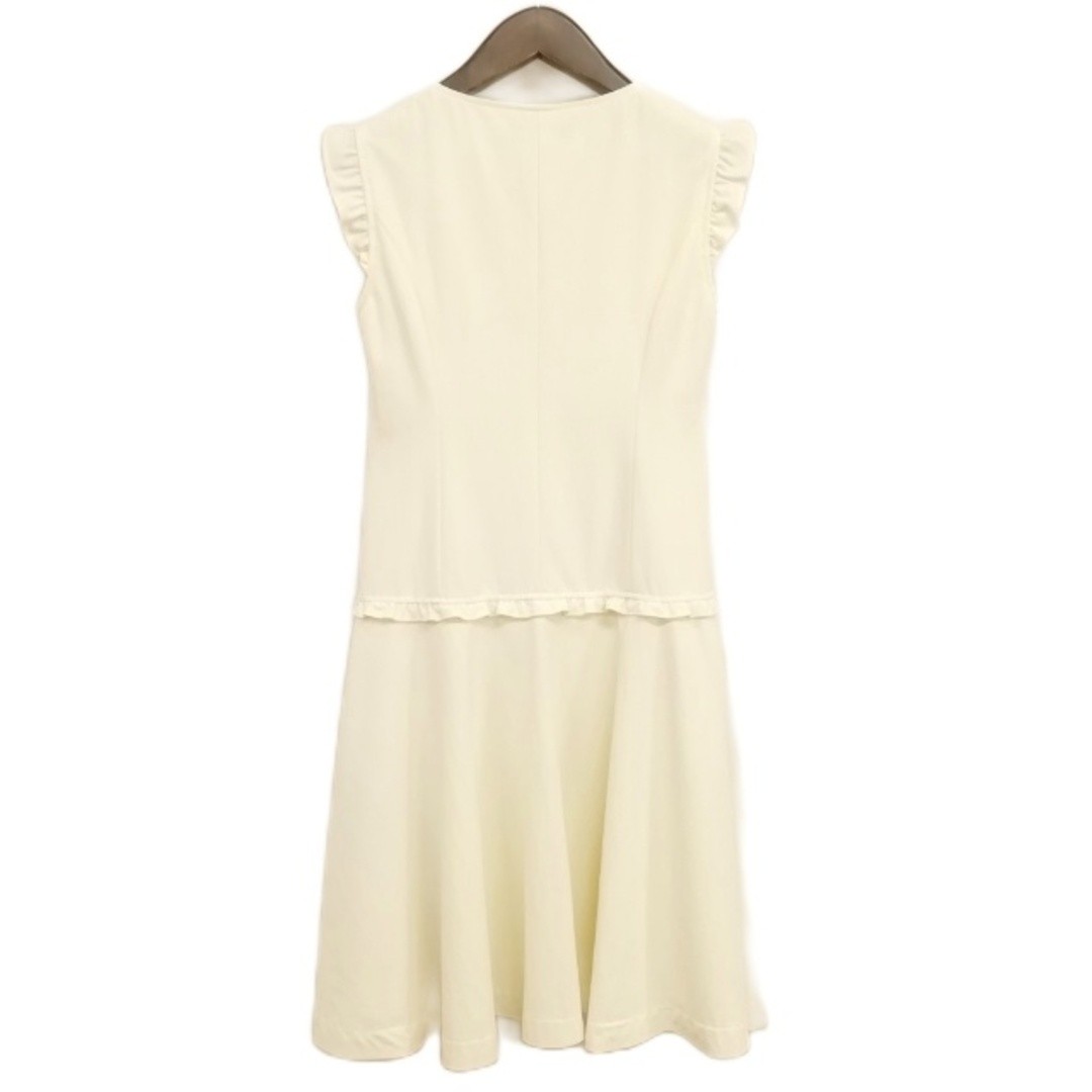 Rene Basic 5016400 Front Zip Ruffled Sleeveless D… - image 4