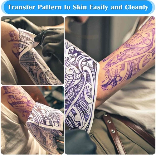 Papel De Transferencia De Tatuaje 50 Hojas Para Transferencia De Tatuaje image 6