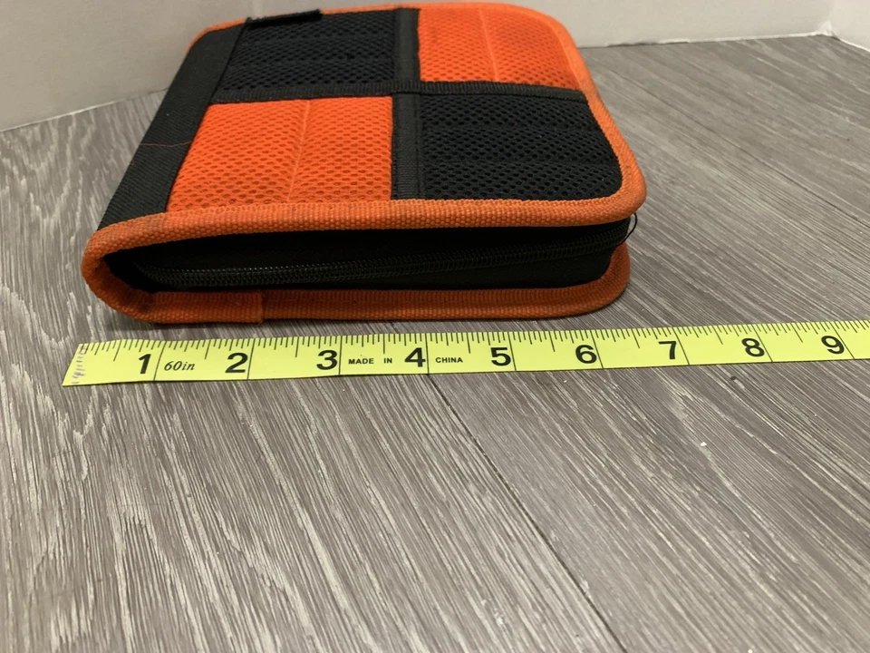 Estuche CD Naranja Y Negro Foto 2 de 4
