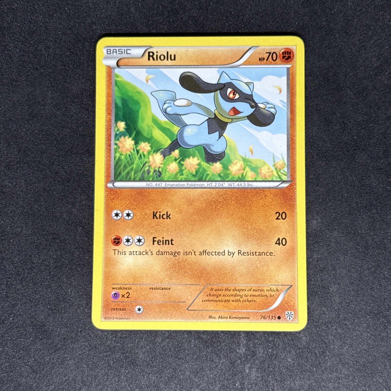 NM Riolu 76/135 Plasma Storm Regular