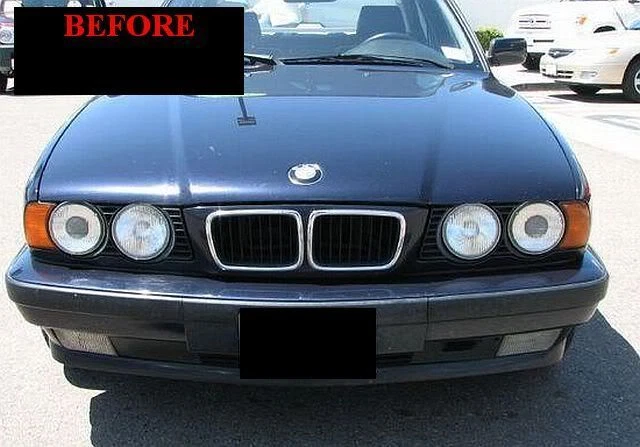 BMW E32 1988-1994 serie 7 moldura cromada para parrilla 735iL 740i 740iL 750iL Foto 4 de 4