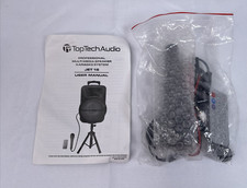 Top Tech Audio Professional multimedia karaoke microphone  Cables Jet 15
