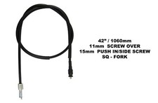 Speedo Cable Honda as 455035, 455370 but 1065mm (42") Long