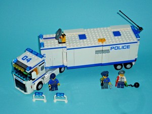 lego city police truck instructions