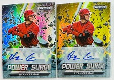 Ryan Cermak 2022 Panini Prizm Draft Picks Prizm Rookie Auto RC Silver Gold #/10