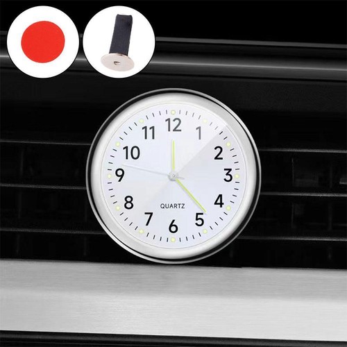 1PC Mini Car Clock Interior Dashboard Stick-On Watch Universal Accessories W8C4 - Picture 21 of 23