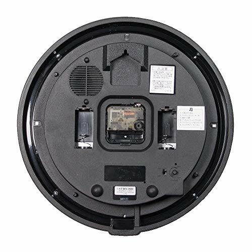 SEIKO Clock Wall Clock Melody Mickey & Friends Disney Time Brown