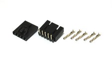 2.54 5-Pin MOLEX SL 2520 Female Connector Crimp Contact Right Angle Header 20set