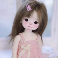1/6 BJD Doll Resin SD Jointed with Face Makeup Big Eyes Lovely Girl Xmas Gift