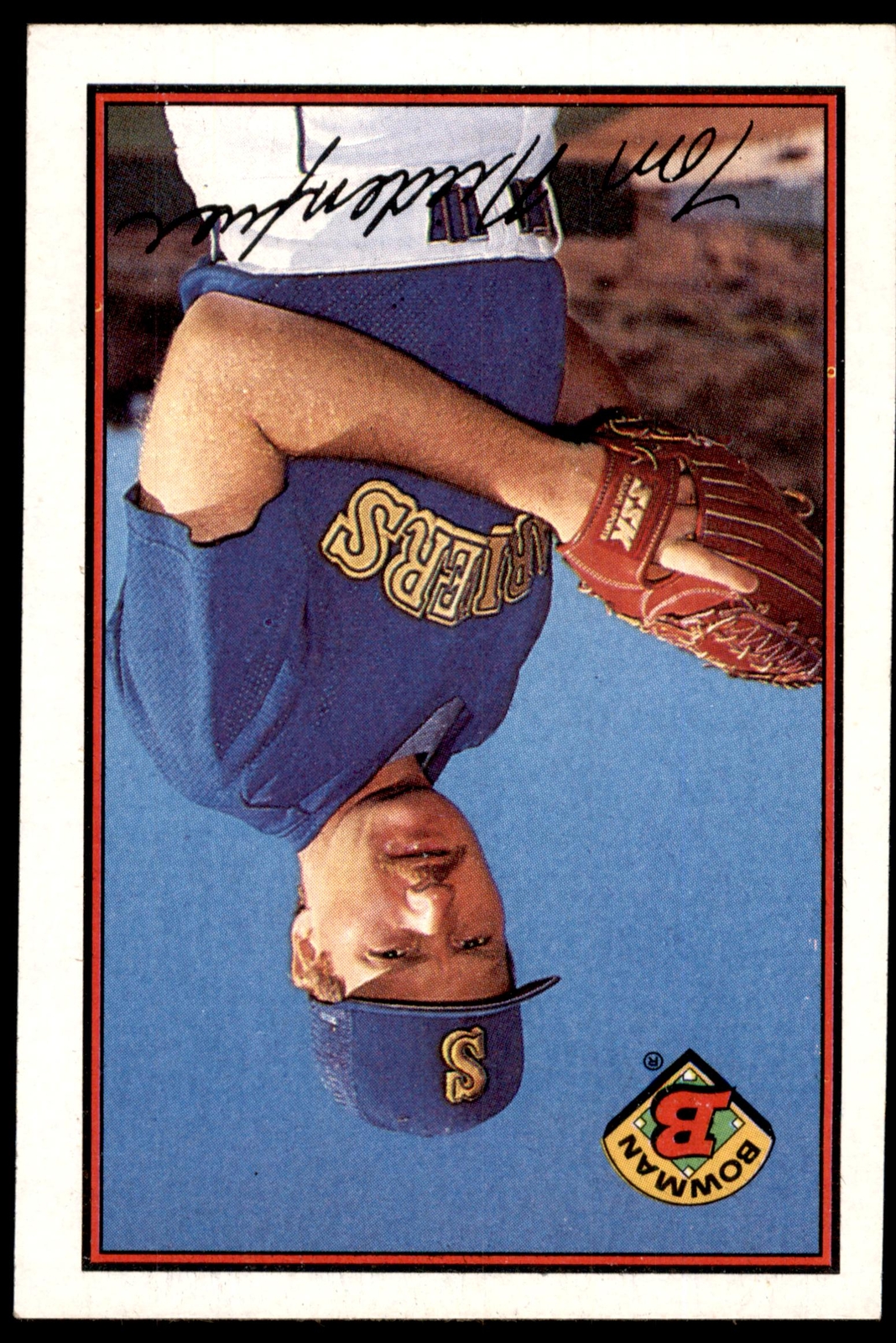 Tom Niedenfuer #204 1989 Bowman