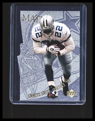 1997 Emmitt Smith Upper Deck Silver Foil Die-Cut  #TM16 Dallas Cowboys