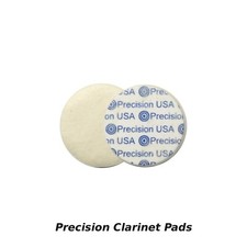 Precision Clarinet Pads, 50 Pack, 3.0mm Thick, Pressed Felt, Choose Diameters