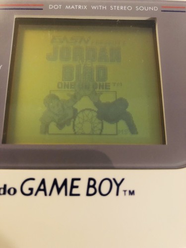 ✅Nintendo Gameboy en caja Jordan Verses Bird One On One raro - Imagen 21 de 24