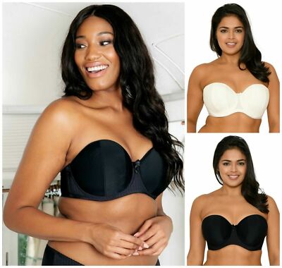 Curvy Kate Luxe Trägerloser BH CK2601 Damen Bügel Gepolstert Multi-Way BH