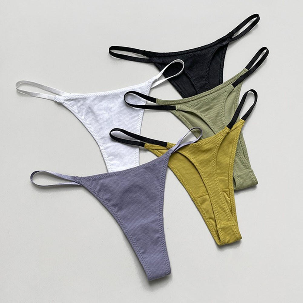 Summer Ready Women Thong Made of Threaded Cotton Lightweight and Stylish