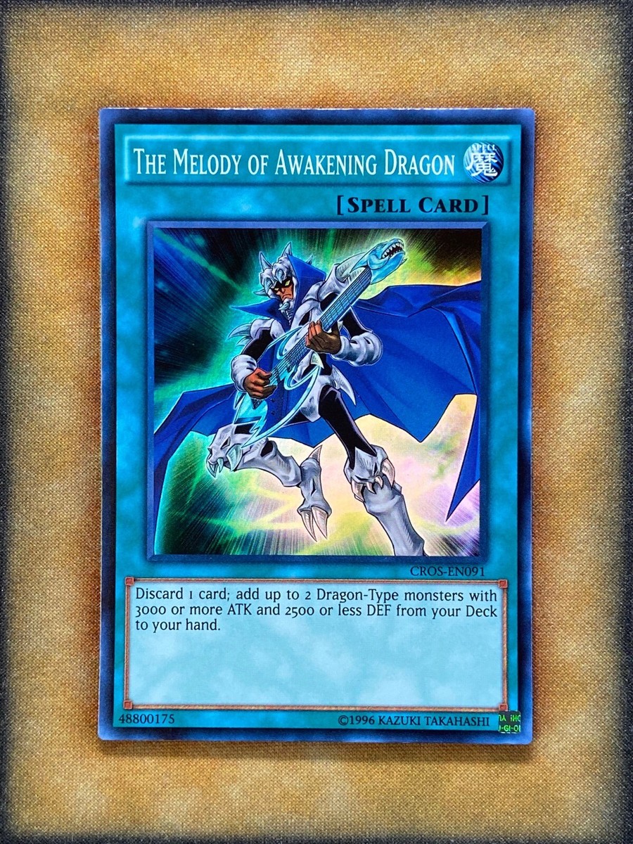 Yugioh The Melody of Awakening Dragon CROS-EN091 Super Rare NM | eBay