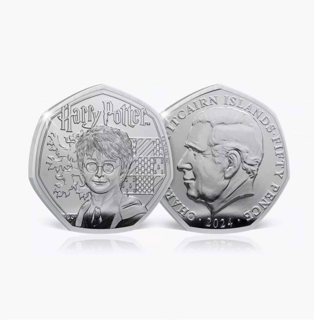 The Official Harry Potter 2024 BU Coin Set Legal Tender