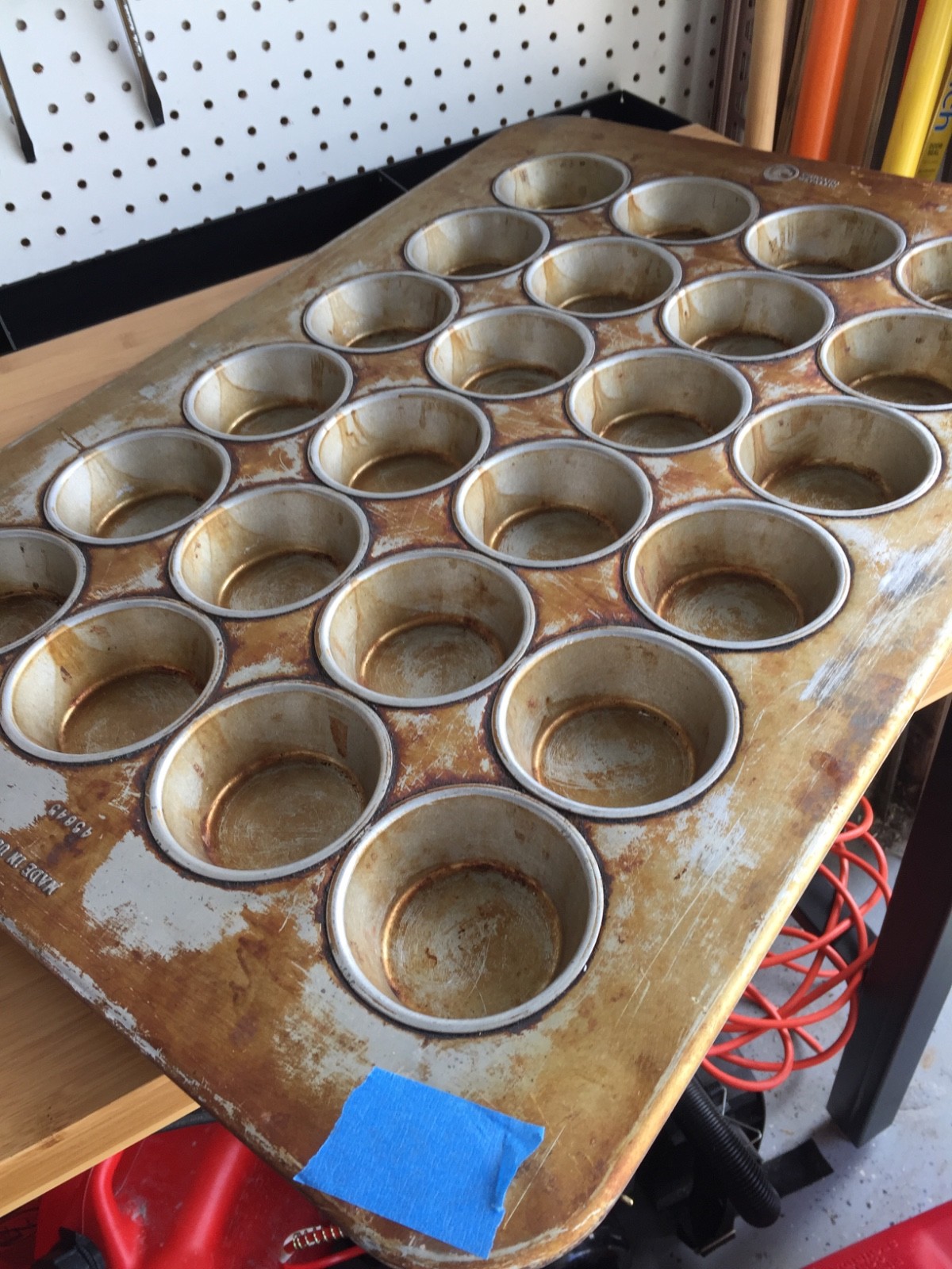chicago metallic muffin cupcake pans, lot of 12