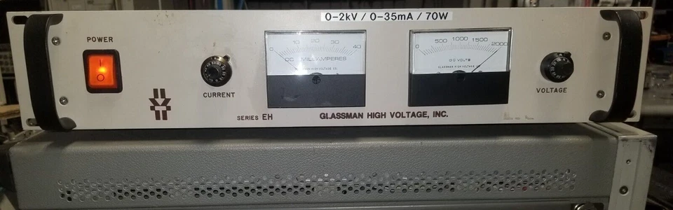 2000V Adjustable Power Supply TESTED OK 0 to 2000V, 35mA, 70W Glassman EH02P35.0 - Изображение 2 из 4