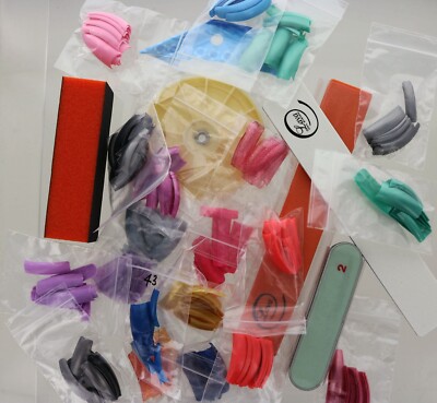 Wholesale Lot  of 50 NEW Nail accessories, nails, files, buffing blocks and more