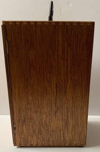 VINTAGE INDUSTRIAL WOODEN BOX 1950S LOCKABLE TOOL CASE CHEST MID CENTURY STORAGE - Picture 11 of 23