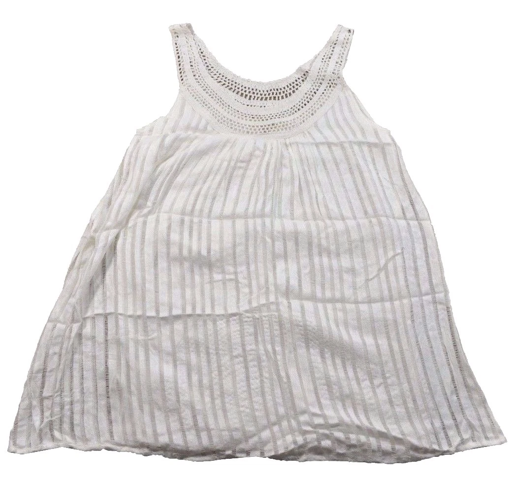 OFF WHITE Abito Billabong SALTY SHORES DRESS Cool Whip Off bianco avorio senza maniche junior
