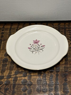 Vintage Cunningham & Pickett Hand Decorated ''STARDUST'' Serving Platter Ohio