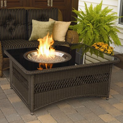 The Outdoor Greatroom Naples Fire Pit Table Outdoor Modern