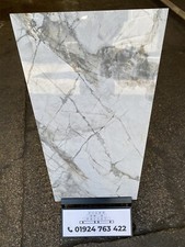 Invisible White Gold 60x120 Gloss Porcelain Wall & Floor Tiles CHEAP A9