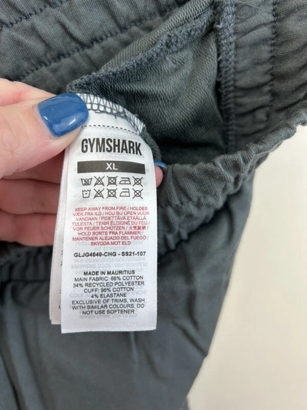 gymshark training french terry pockets sweatpants