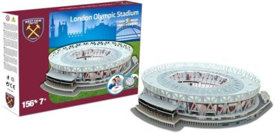 Offizielles West Ham United London Olympiastadion 3D Puzzle Football Club lizenziert