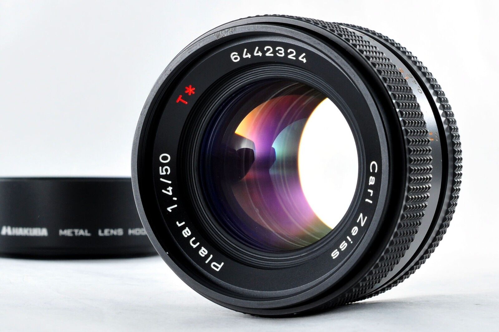 Contax 50mm f/1.4 Carl Zeiss Planar T* Normal Prime C/Y Lens 