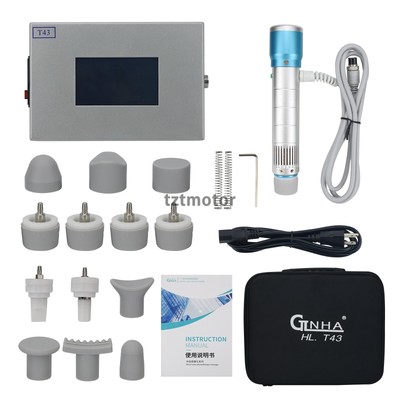 Household Electromagnetic Dot Matrix Impact Shockwave Therapy Massager Machine