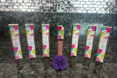 too faced tutti frutti or juicy fruits comfort lip glaze  new in box 0.24oz