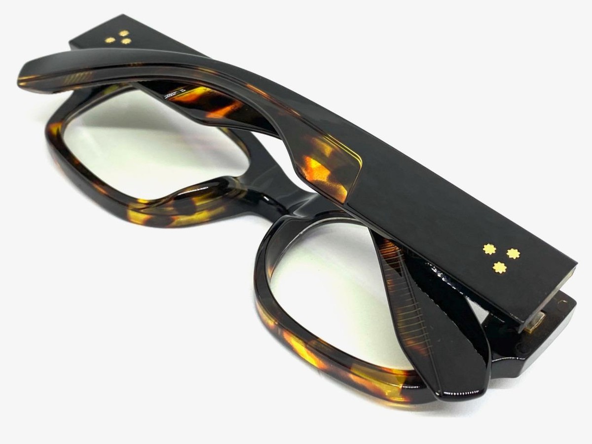 Da Uomo Oversize Stile Retrò Vintage Lenti Trasparenti Occhiali - Foto 10