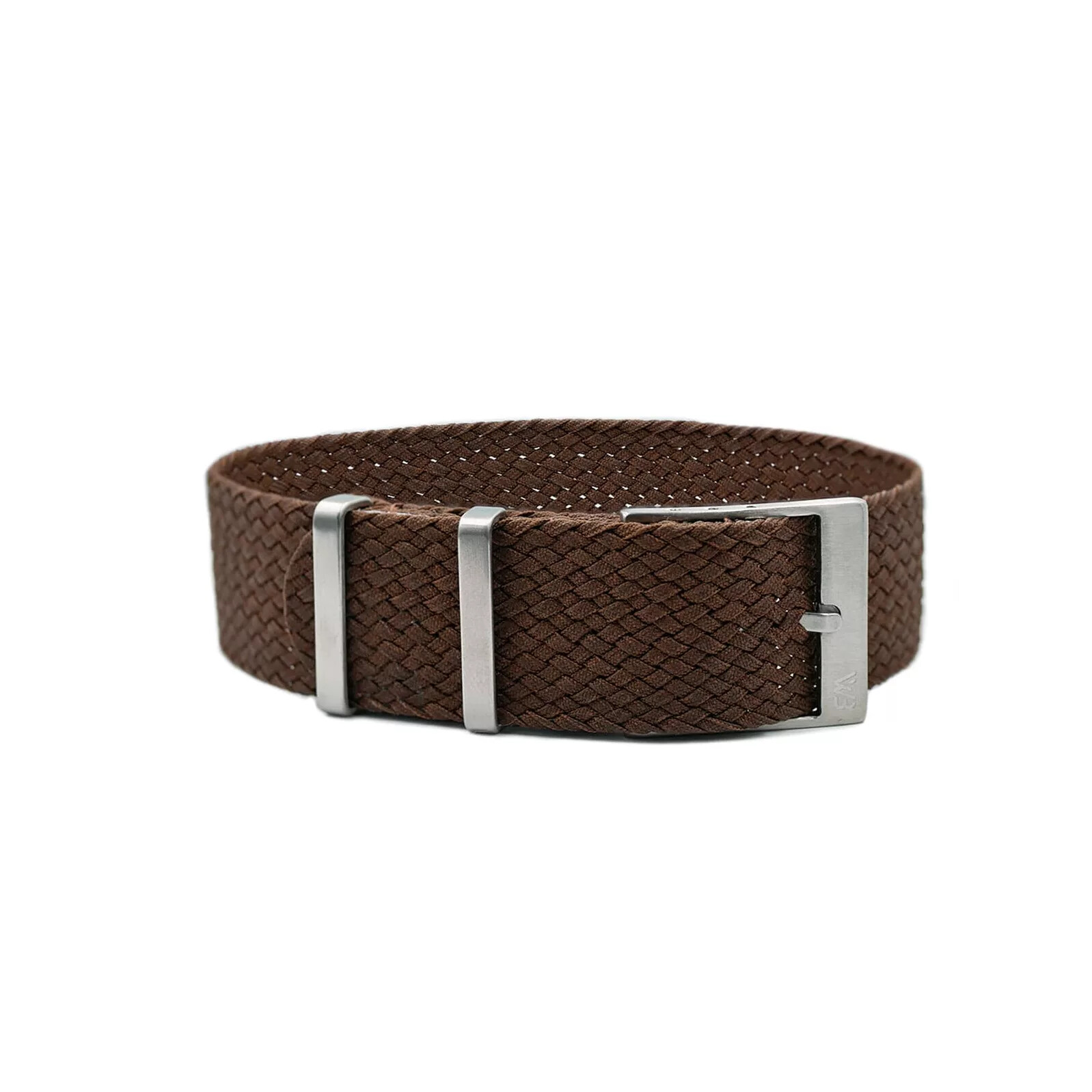 Watch Strap Perlon Nylon, Brown by WB Original - 20, 22 mm
