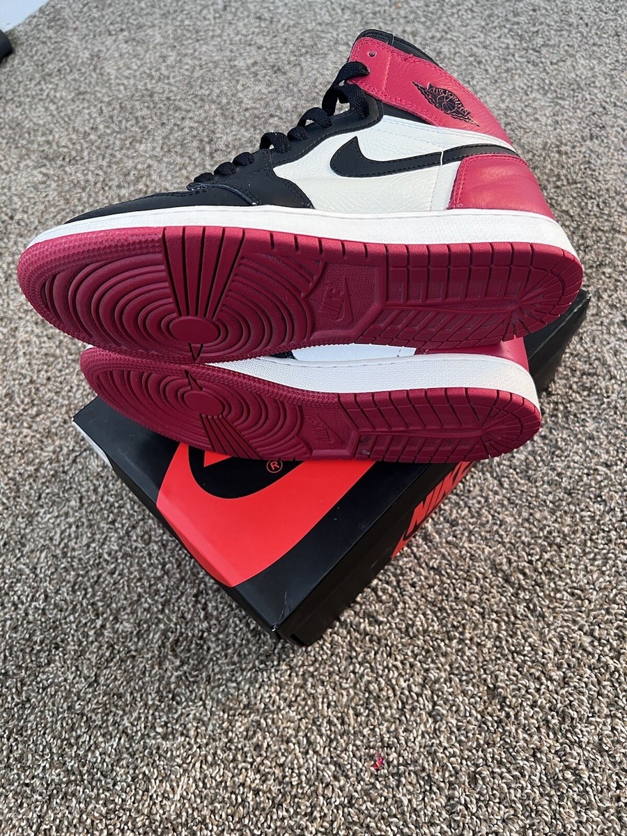 Size 7 - Jordan 1 Retro High OG BG Bred Toe 884802893264| eBay