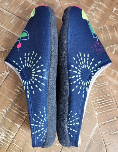 Flexus By Spring Step Women's Summer Flower Slip-On Slippers Size 40/US 9 - Picture 7 of 9