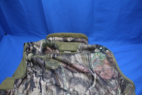 Paramount EHG Elite Mossy Oak LARGE Midweight Camo Berber Lined Hunting Vest - Picture 6 of 10