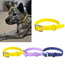 Waterproof Dog Collar - Heavy Duty Adjustable Anti-Odor Stink Resistant Soft ...