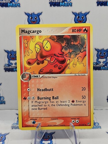 Magcargo 37/107 Pokemon EX Deoxys NM