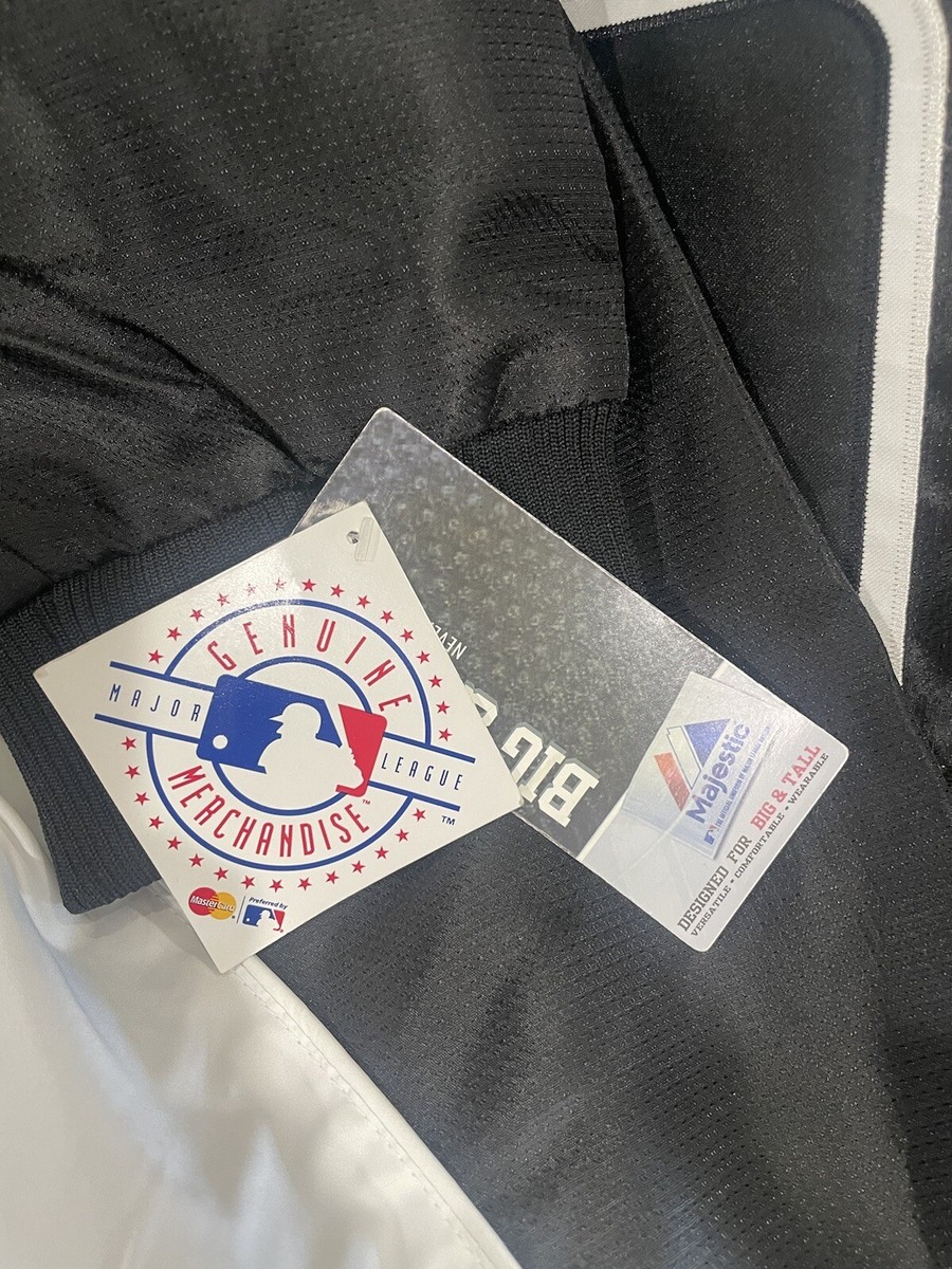 Baltimore Orioles Majestic Athletic Black Big Logo Jacket Size XXL