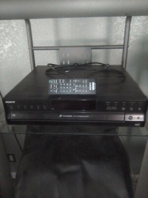 Sony CDP-CE500 5 Disc Changer/USB Recorder CD Player w/Remote Fully Tested Demo