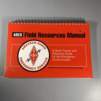 ARES Field Resources Manual-Guide for Emergency Comms | eBay