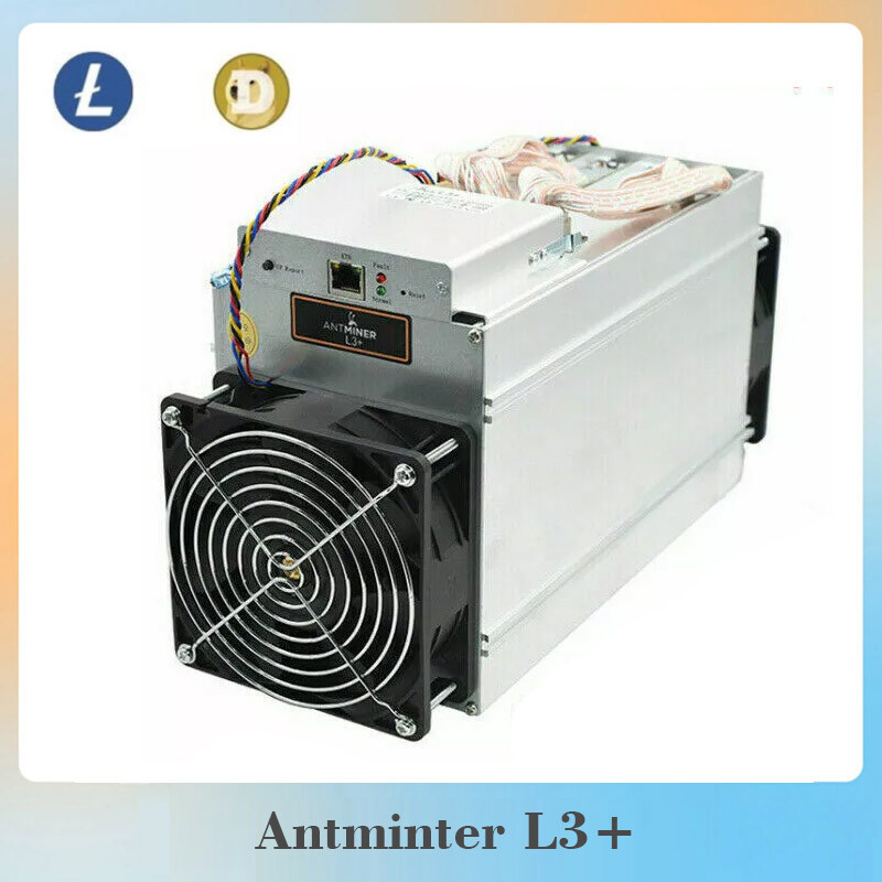 Bitmain Antminer L3+ 504Mh/s ASIC LTC Miner Litecoin Dogecoin