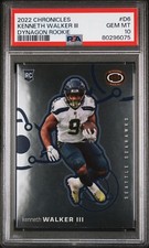 2022 CHRONICLES KENNETH WALKER III DYNAGON ROOKIE SEAHAWKS #D6 RC - PSA 10 POP 1