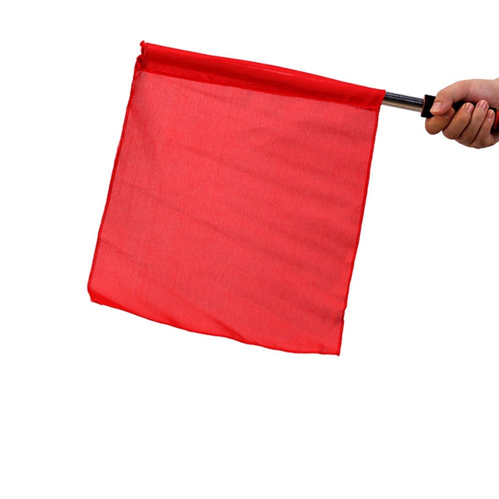 Starting Flag Referee Flag Lightweight And Portable Stainless Steel Rod eBay