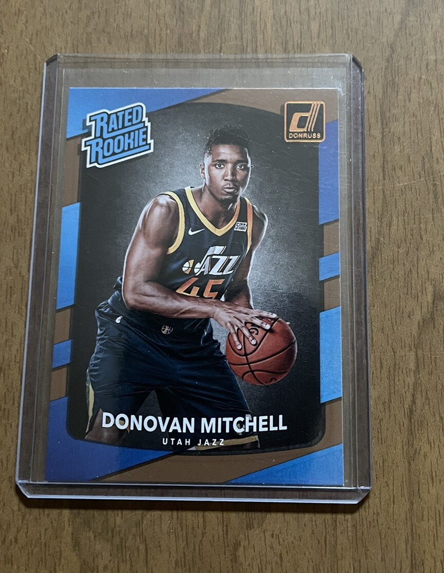 Donovan Mitchell 2017-18 Donruss Rated Rookie